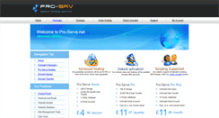 Desktop Screenshot of pro-serve.net